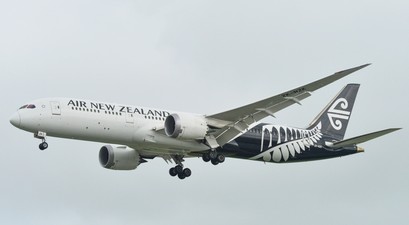 Boeing 787-9 von Air New Zealand: Die Airline setzt diesen Flugzeugtyp auf der Route San Francisco - Auckland ein. 