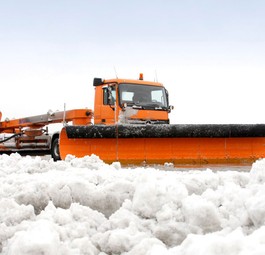Schneeräumung in Frankfurt: Eine Riesenarbeit.