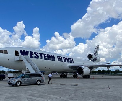 McDonnell Douglas MD-11 von Western Global Airlines: Die Fluglinie holte sich Jets von Lufthansa Cargo.