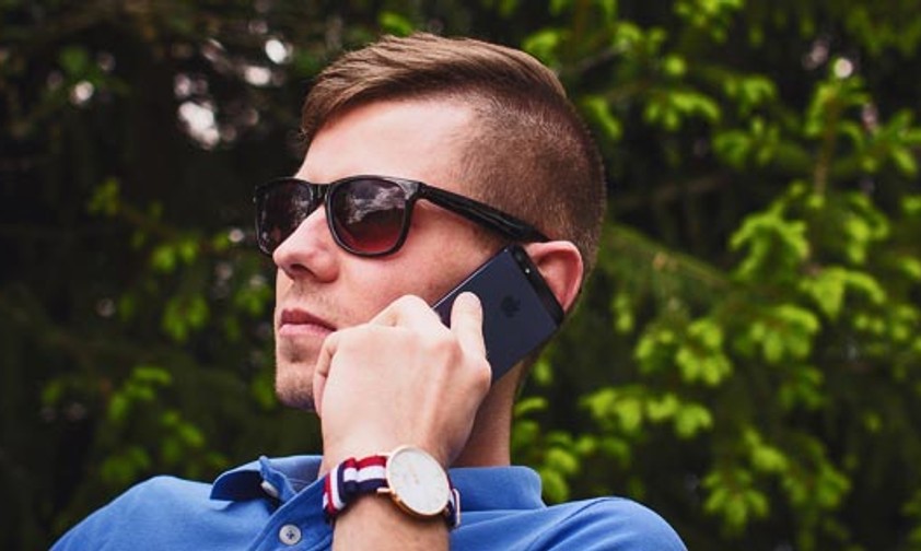 Anruf mit dem Smartphone: Bei Swiss auch an Bord möglich.