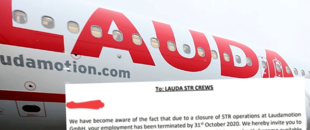 Lauda-Jet und der Beginn der E-Mail: Von STR nach DUS?