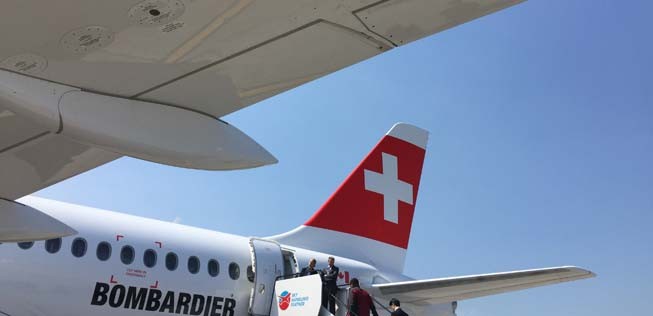 Swiss setzt die C-Series ab dem 15. Juli ein. Der erste Flug geht von Zürich nach Paris Charles de Gaulle. Weitere Destinationen, die ab dann regelmäßig mit dem neuen Flugzeug angesteuert werden, sind Manchester, Prag und Budapest.