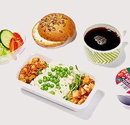 Vegetarisches Menü von Finnair: Die Airline bereitet es künftig wieder selber zu.