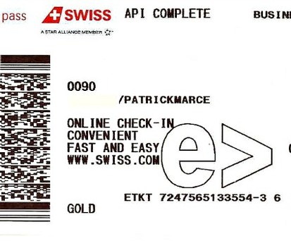 Auf einer Bordkarte stehen jede Menge Zahlen und Buchstaben, von denen man als Passagier oft nicht weiß, was sie zu bedeuten haben.