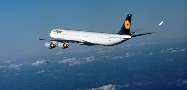 Airbus A340 von Lufthansa: Der Jet von Frankfurt nach Teheran.