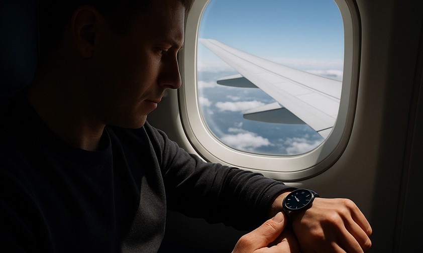 Passagier am Fenster: Manche Flüge dauern lang, sehr lang.