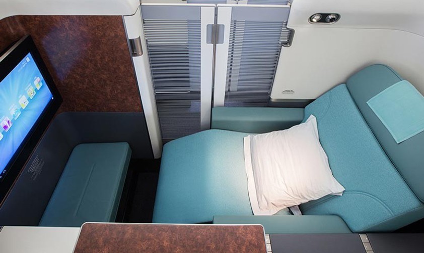 Erste Klasse von Korean Air: Bald nur noch auf 35 von 111 Verbindungen vorhanden.