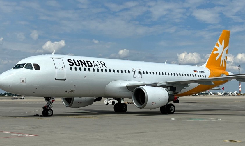 Sundairs Airbus A320 mit dem Kennzeichen D-ASMR: Flog am 12. August von Berlin nach Beirut.