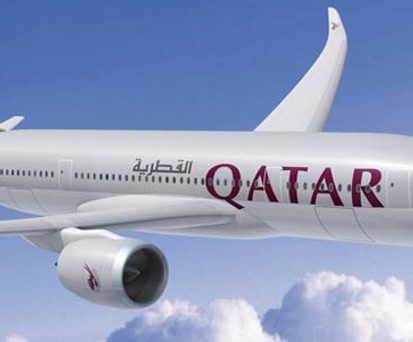 A350 von Qatar: Überzeugt gegen den Konkurrenten