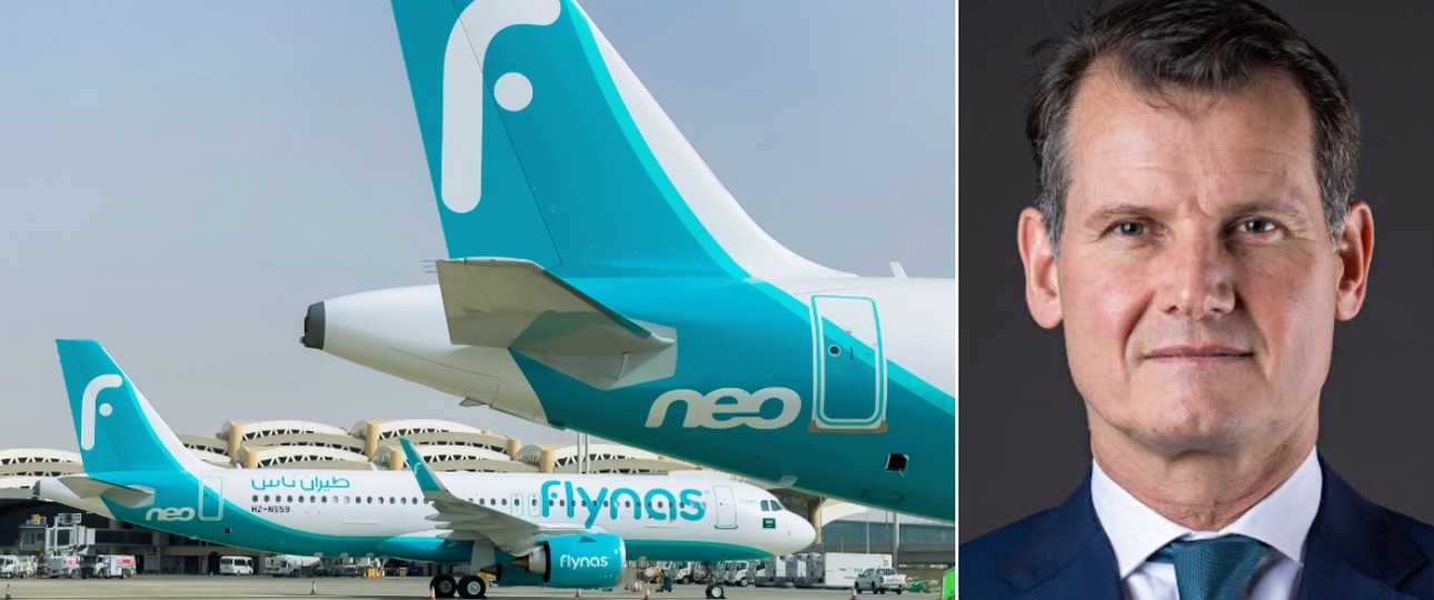 Airbus A320 Neo von Avilease-Kunde Flynas und Avilease-Chef O’Byrne: Große Pläne.