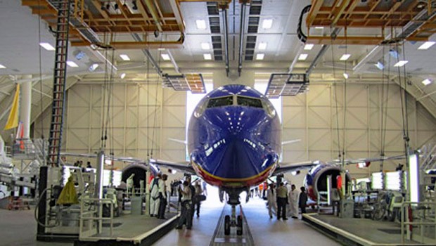 Produktion bei Boeing: Bisher keine Massenproduktion.