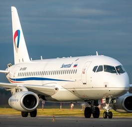 Yakovlev Superjet 100: In Russland wird an einer rein russischen Version gearbeitet, die ab 2026 ausgeliefert werden soll.