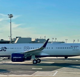 Airbus A321 Neo von Jetblue: Neue Kooperation bringt neue Zeile.
