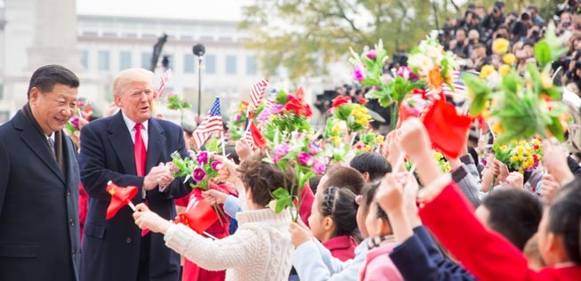 Donald Trump in China: Neue Orders sind gar nicht neu.