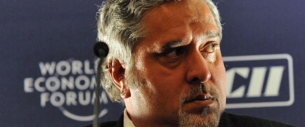 Vijay Mallya: Schecks platzten.