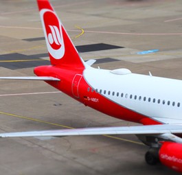 Flugzeug von Air Berlin: Piloten suchen neue Arbeitgeber.