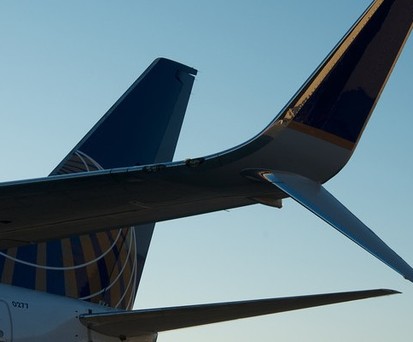 United-Winglet: Die Airline hatte Ende Juni große Probleme.