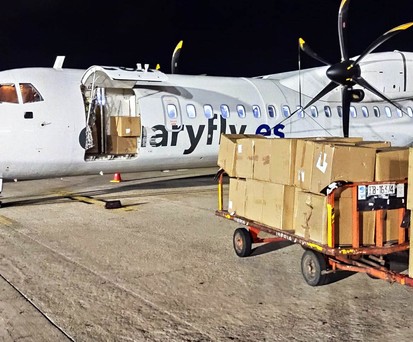 ATR 72-500 von Canaryfly: Die kanarische Fluglinie betreibt den Turboprop bisher nur als Passagierflieger.