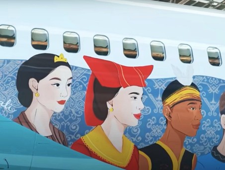 garuda indonesia special livery