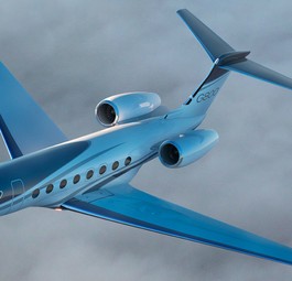 Die Gulfstream G800: So soll sie in der Luft aussehen.
