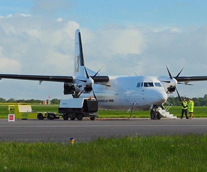 Flieger von Minoan Air: Weg aus Großbritannien.
