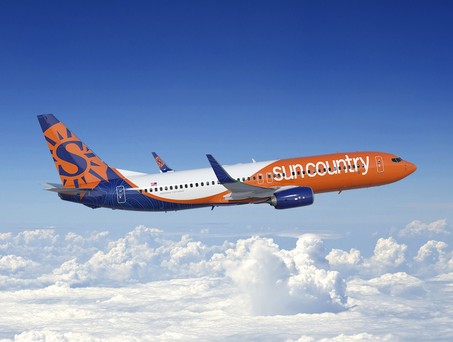 Boeing 737-800 von Sun Country Airlines: Die Fluglinie wird von Allegiant Air übernommen.