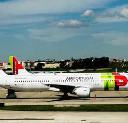 Airbus A320 von Tap in Lissabon: Es wird langsam enst mit dem Verkauf.