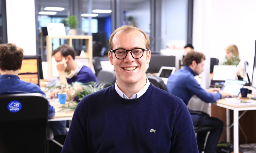 Lars Klein, Mitgründer und CTO bei Wingly, Paris