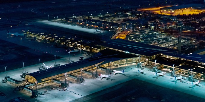 Rang 1: Am Flughafen Oslo-Gardermoen kamen 76 Prozent der Flüge pünktlich an, das ist unverändert gut im Vergleich zum Vorjahreszeitraum.