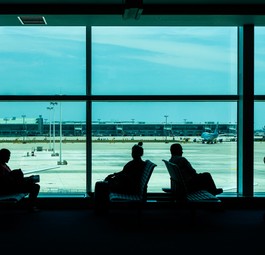 Flughafen Incheon: Hier leben die Männer seit einer ganzen Weile.