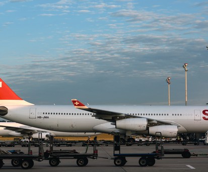 Airbus A340 von Swiss: Der Kritiker wünscht sich auf neuere Modelle.