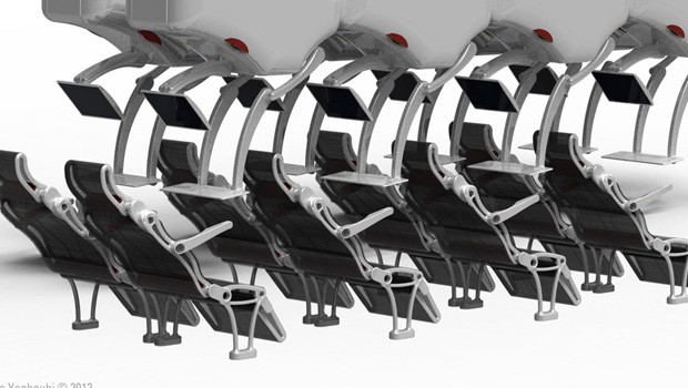 Für jeden ein eigener Bereich: Die AirGo-Sitze.