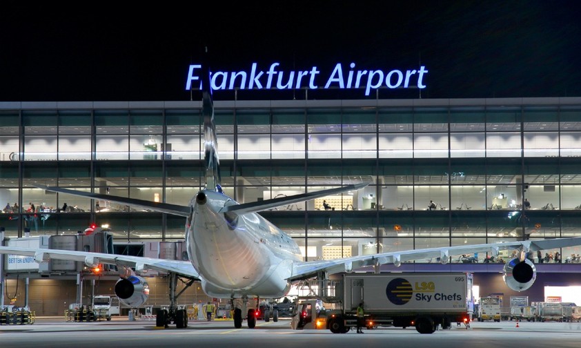 Frankfurt Airport.