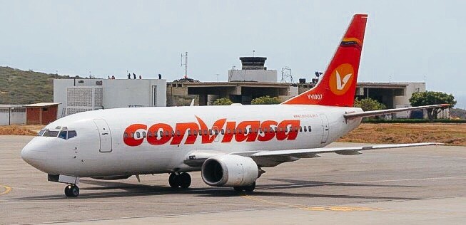 Boeing 737-300 von Conviasa: Die Flotte ist in schlechtem Zustand.