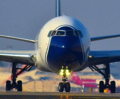 So kommen die Flugzeuge von Blue Panorama Airlines heute daher.