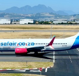 Boeing 737 von Fly Safair: Die Airline hat ein Problem.