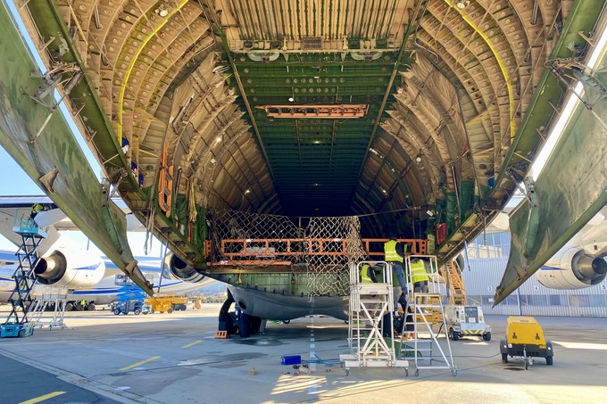 ... mit erhöhter Nutzlast ...