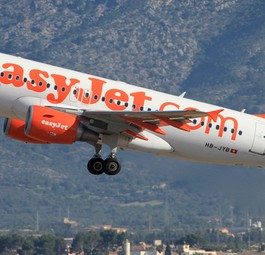 Airbus A319 von Easyjet Switzerland: Ein Bild der Vergangenheit.