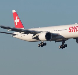 Boeing 777 von Swiss: AN Bord eines solchen Flugzeug ereignete sich der Vorfall.