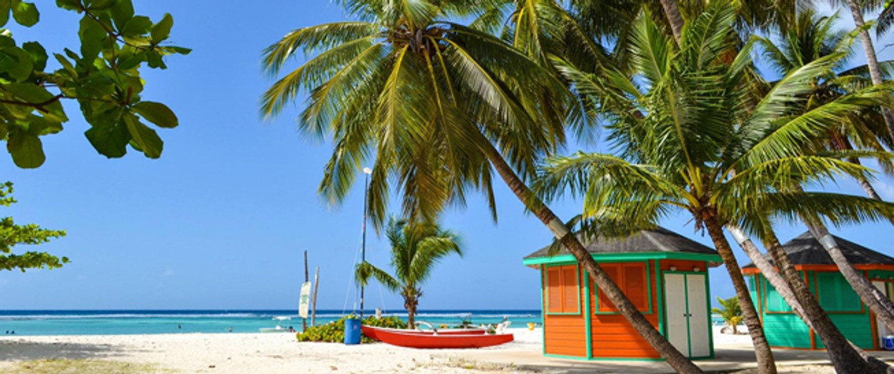 Strand auf Barbados: Nicht mehr von Kolumbien aus zu erreichen.
