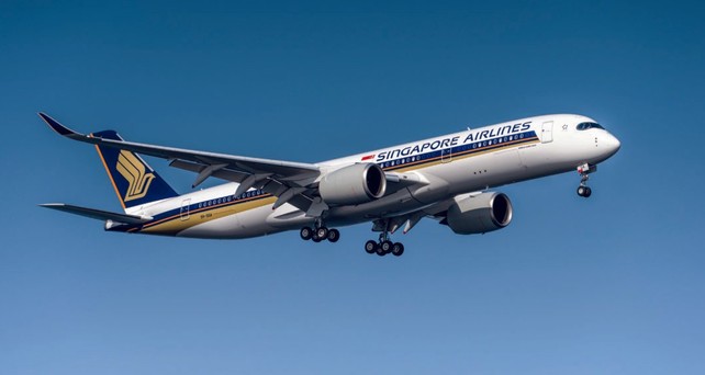 Airbus A350 von Singapore Airlines: Auf langen Strecken unterwegs.
