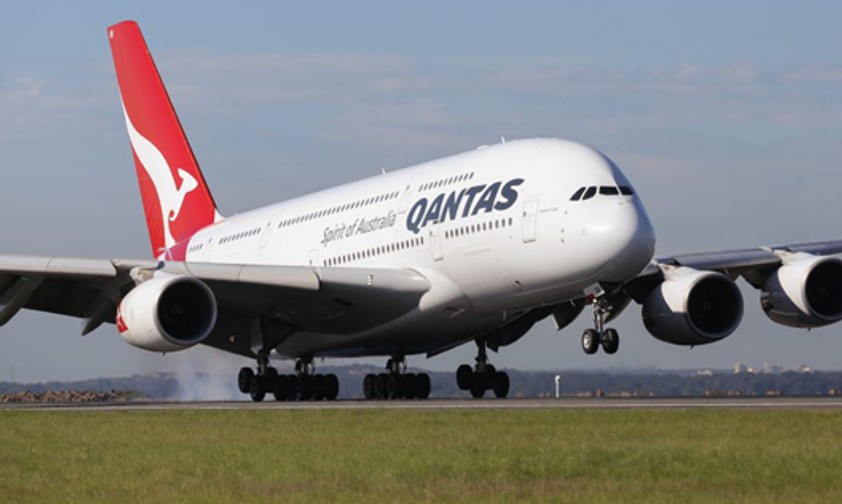Airbus A380 von Qantas: Vom Pech verfolgt.