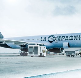 Flugzeug von La Compagnie: Die Flotte soll bald erweitert werden.