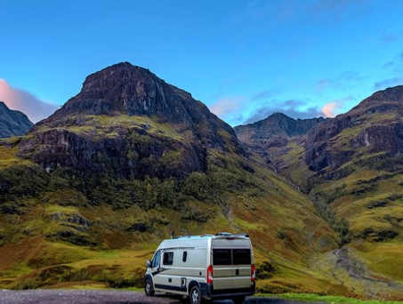 Mit dem Campervan unterwegs in Schottland