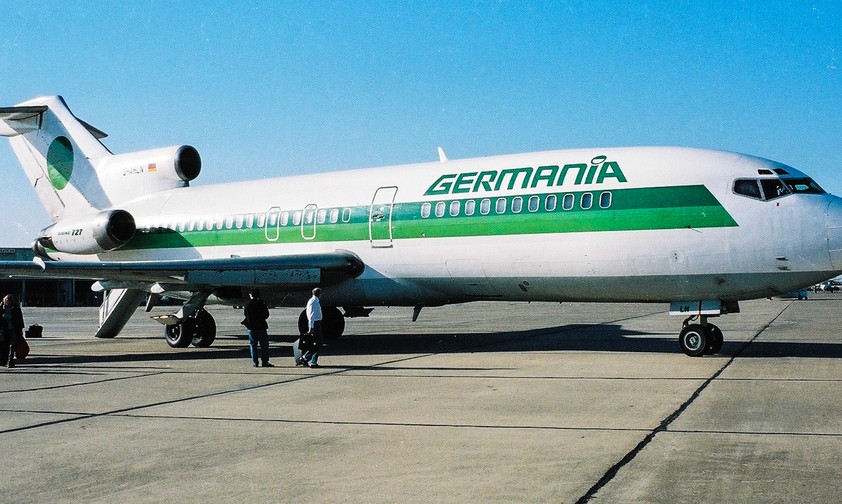 Boeing 727 in den Farben von Germania: Nach 41 Jahren war 2019 Schluss.