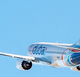 Boeing 737 Max von Flydubai: Landete außerplanmäßig im Iran.
