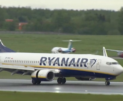 Droh-Mail erreichte Minsk nach Umkehr von Ryanair-Jet