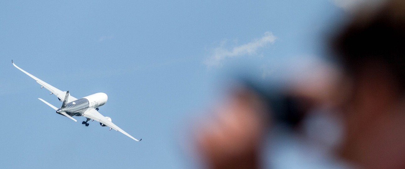 Foto vom A350: Hebt auch die Kanzlerin bald in solch einem Jet ab?