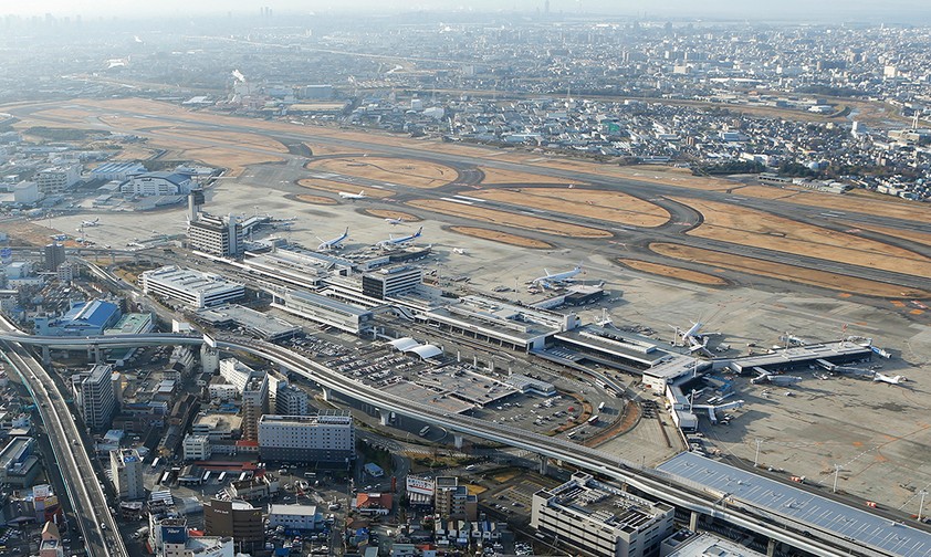 Tokio Haneda - Osaka Itami liegt im Januar 2021 mit knapp 521.ooo angebotenen Sitzen auf Rang 10.