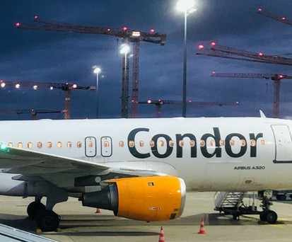 Airbus A320 von Condor: Gläubiger sagen Ja.